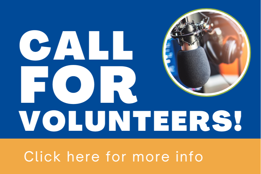 BREAKING! Volunteers wanted - join our amazing team!